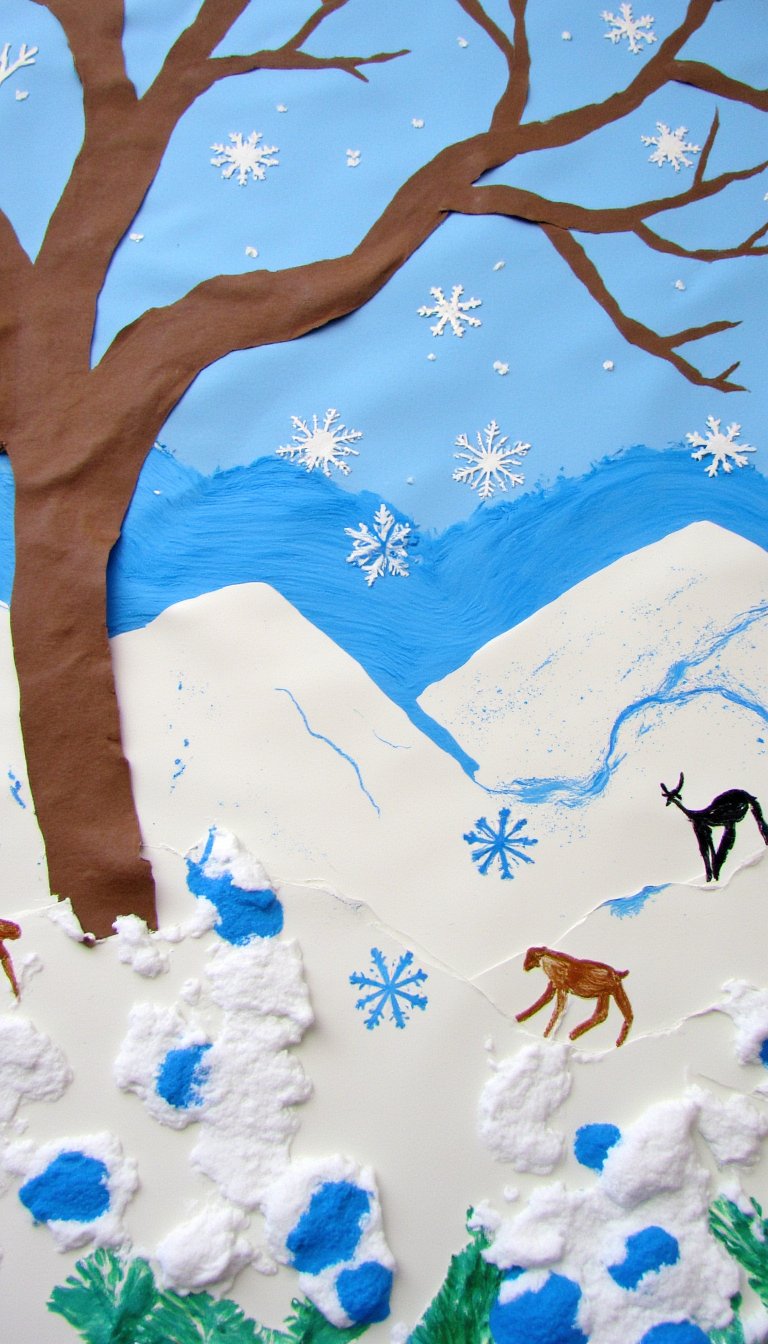 26. Collaborative Winter Mural