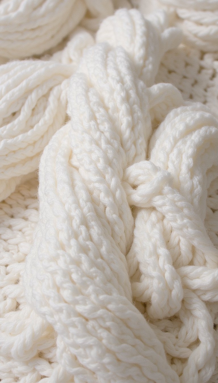 9. Chunky Knitted Blanket