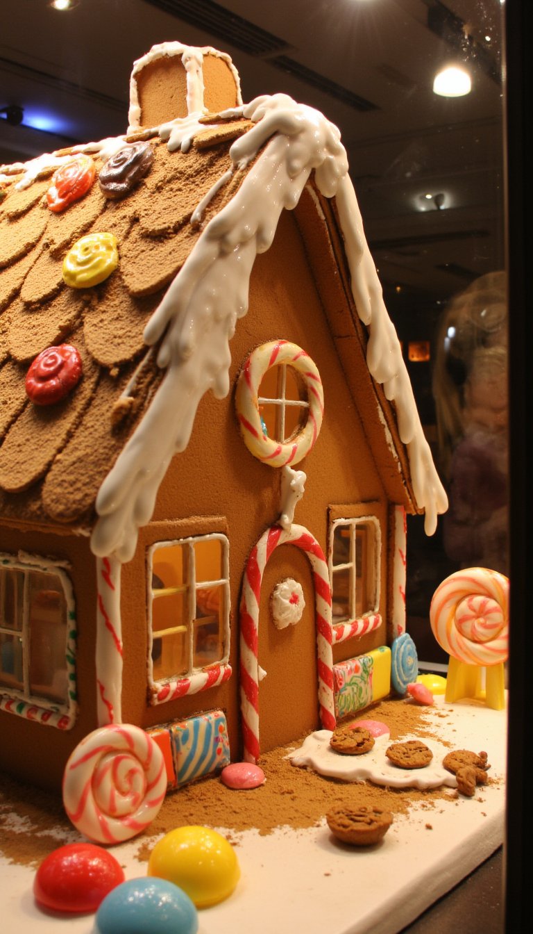 15. The Whimsical Gingerbread House