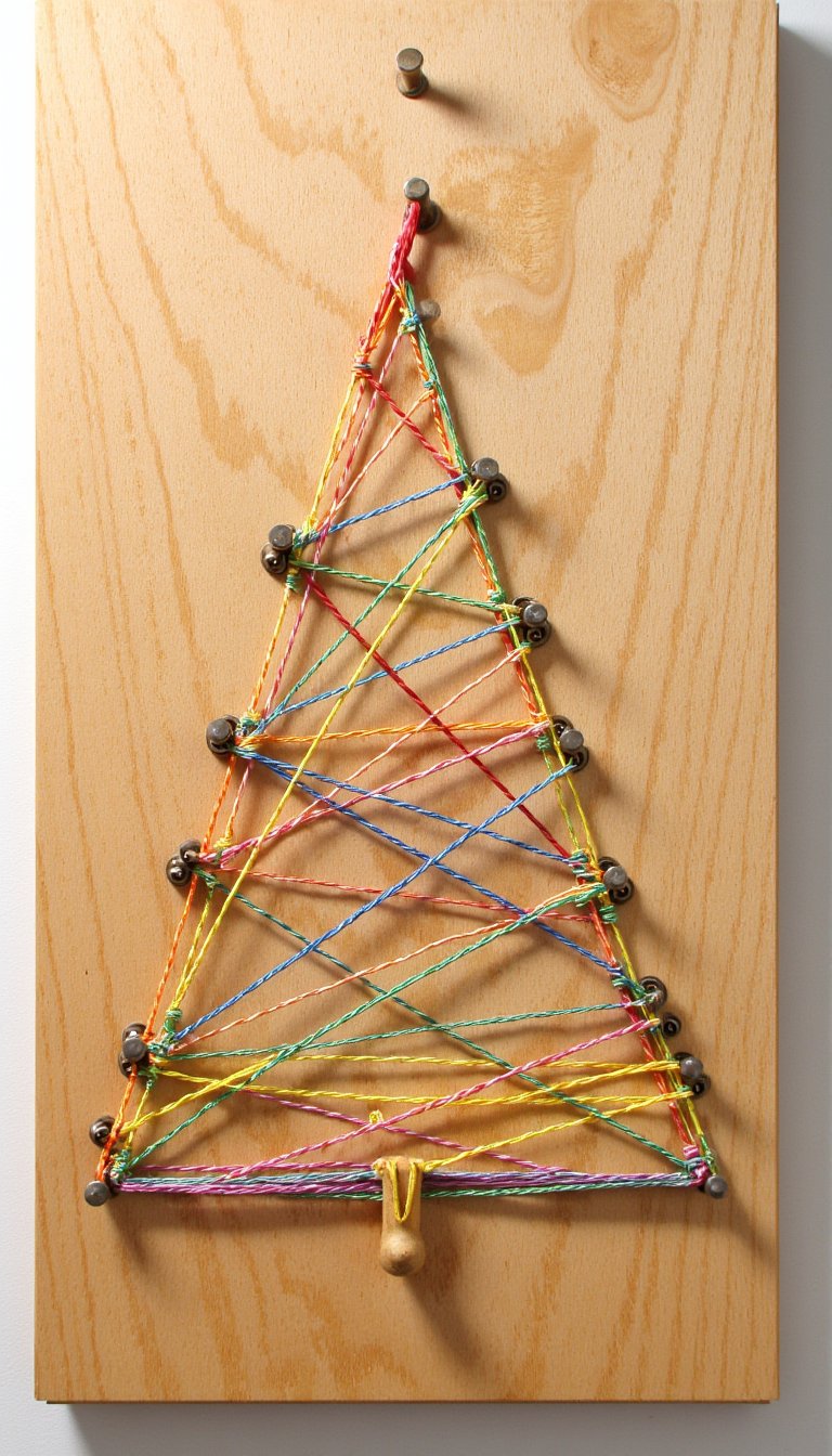 13. The String Art Tree