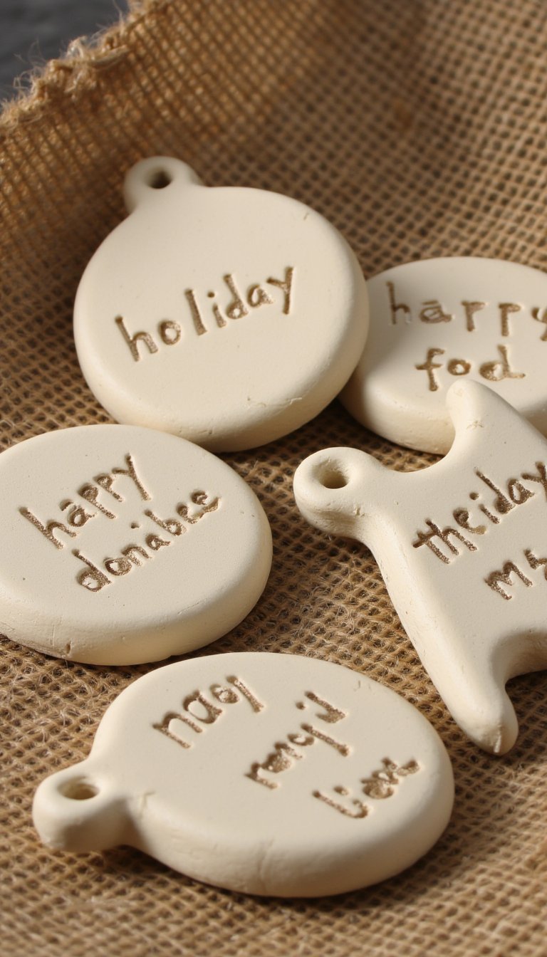 14. Stamped Holiday Messages