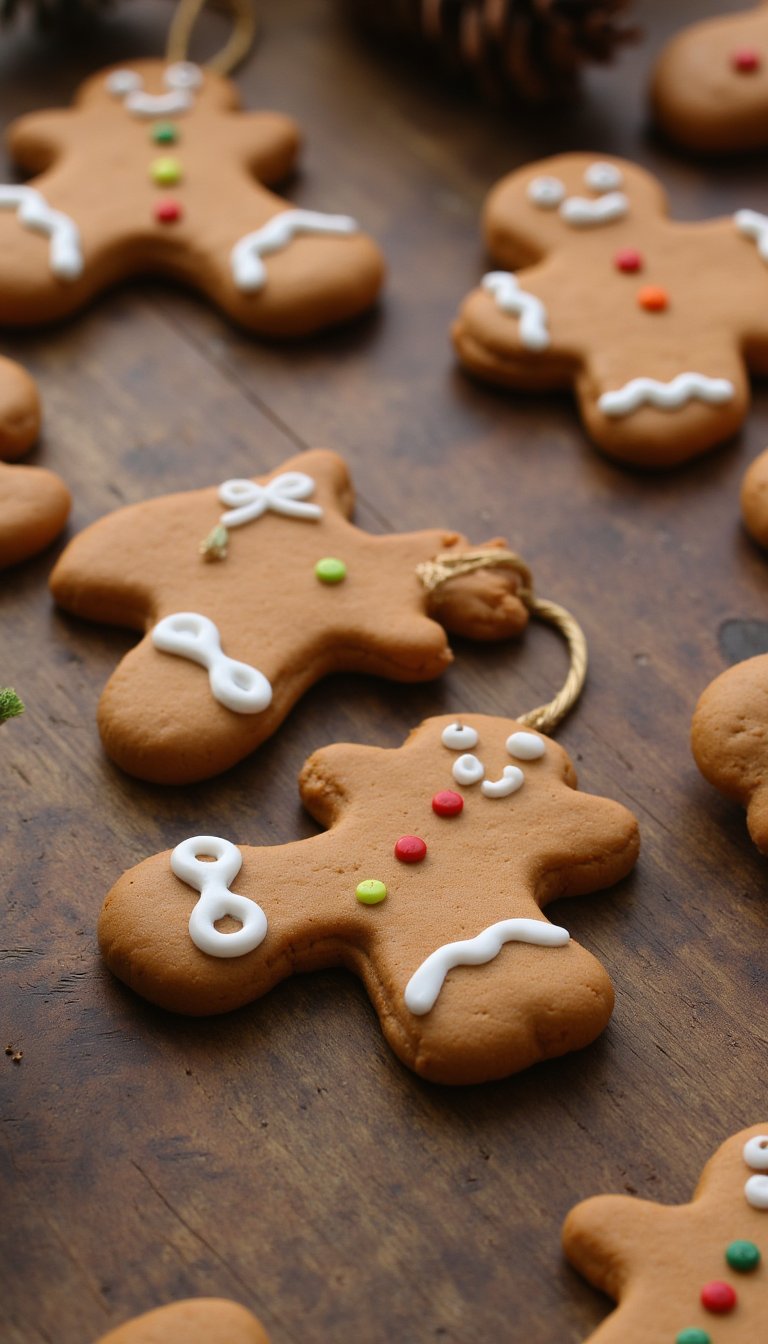 6. Whimsical Gingerbread People