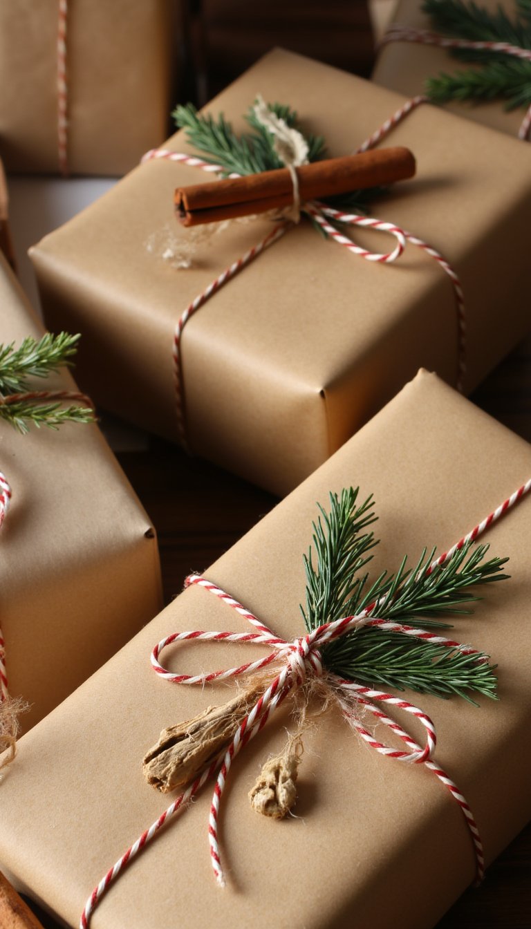 4. Brown Paper Packages Tied Up With String