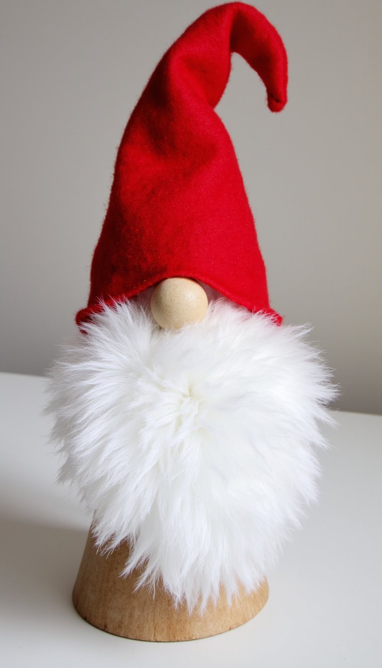 5. Festive Dollar Tree Gnomes