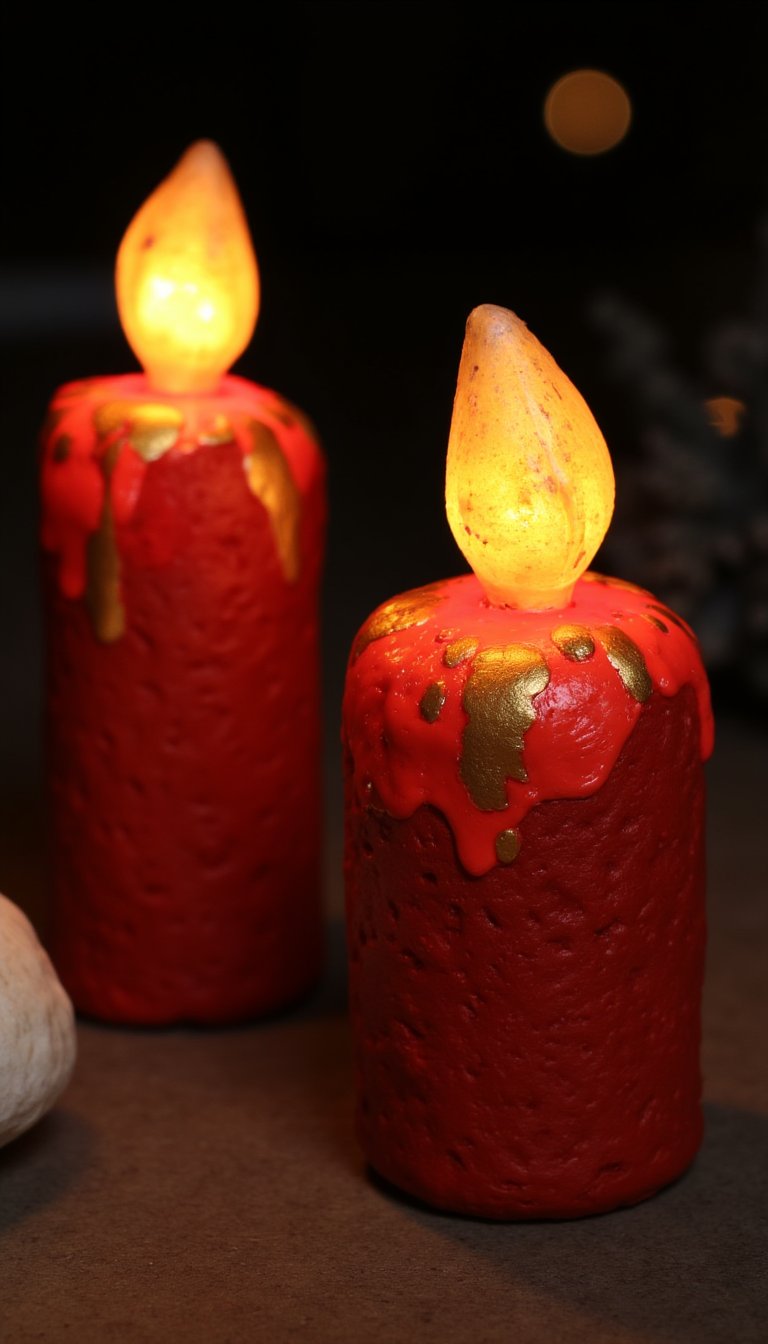 28. A Cozy Christmas Candle