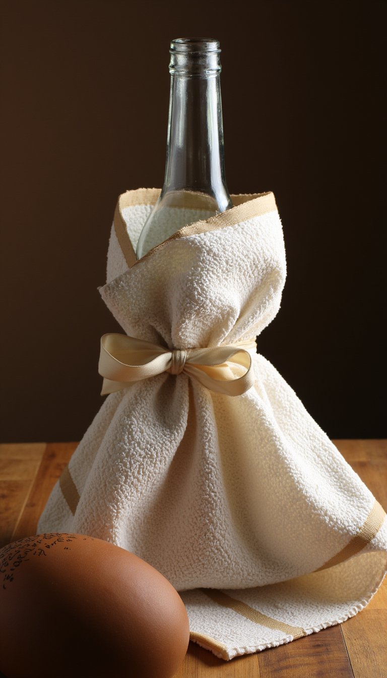 13. Kitchen Towel Transformation