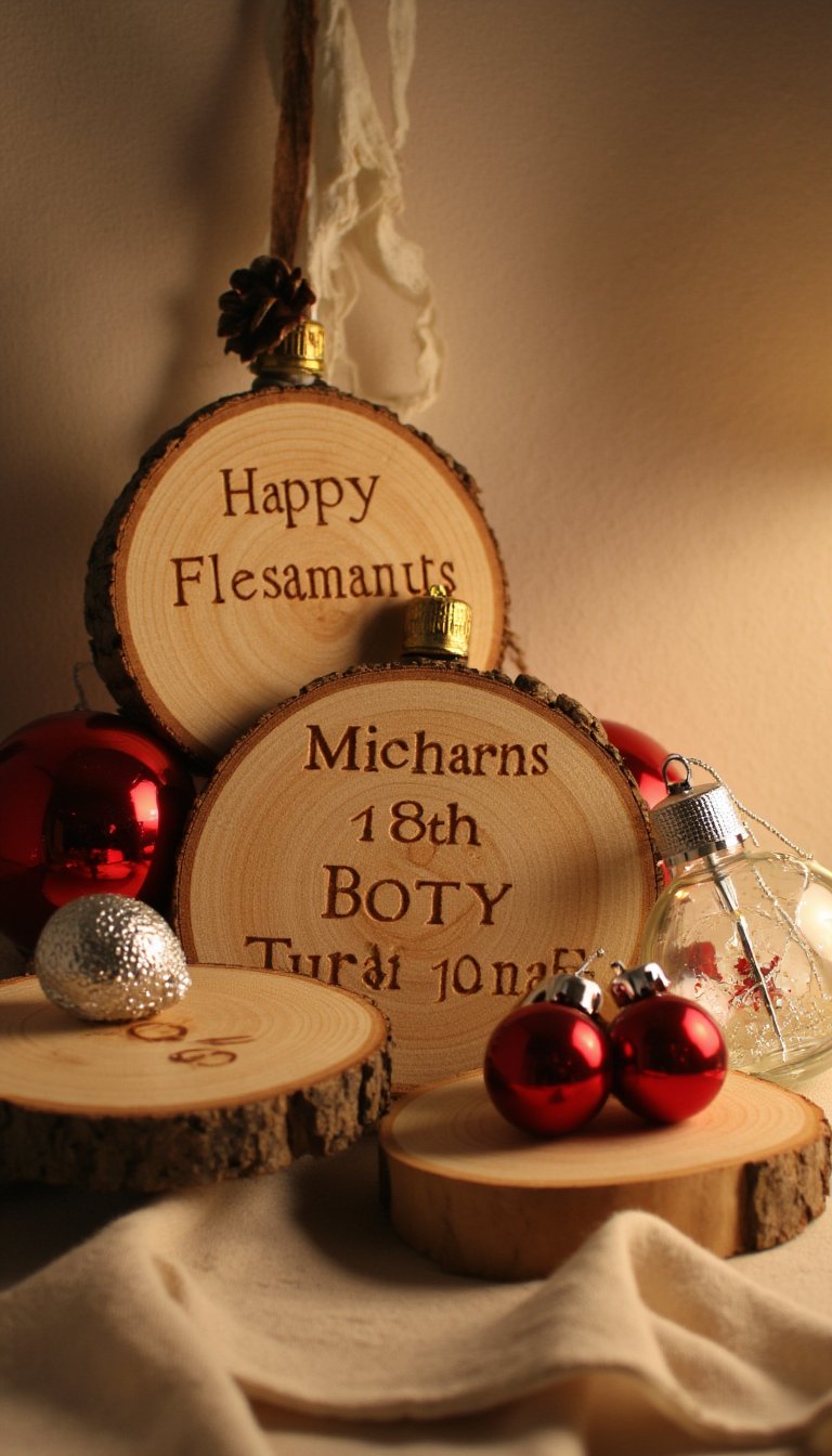 1. Personalized Ornaments
