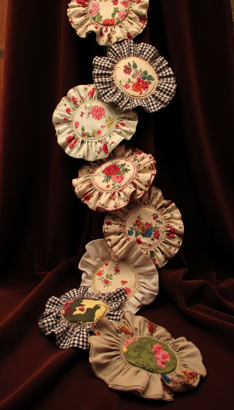 14. Cloth Rag Garlands