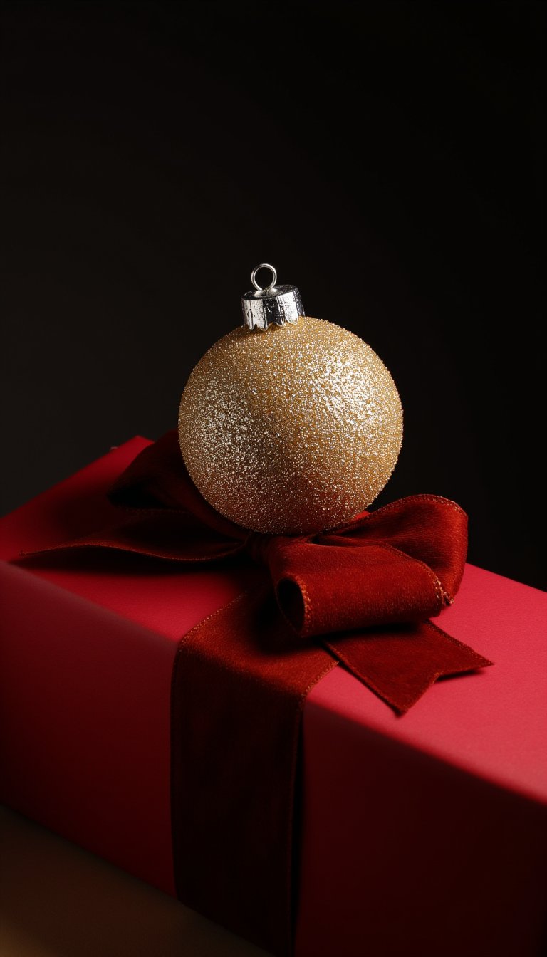 3. The Glittering Ornament Topper