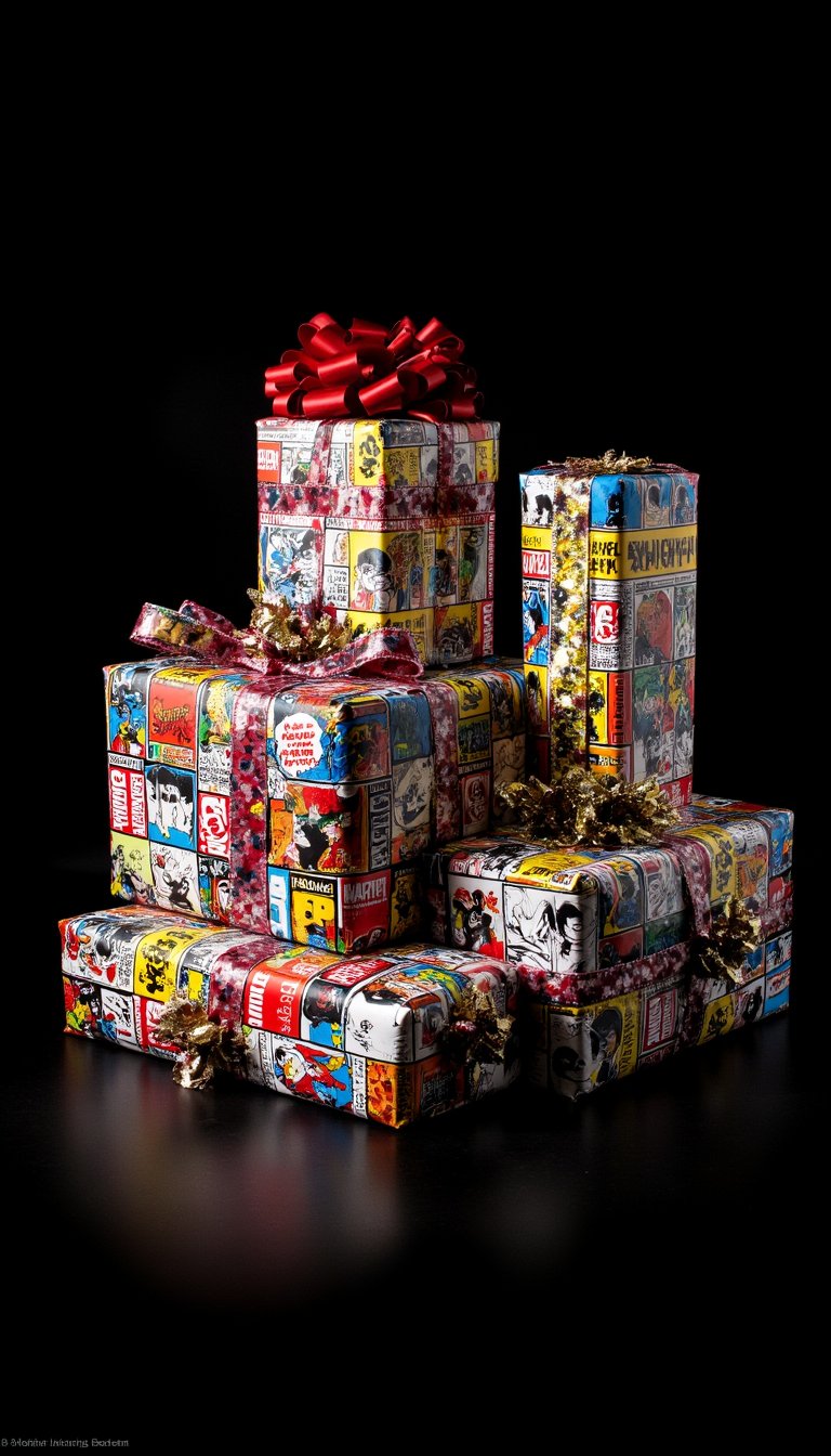 15. Comic Book & Novelty Paper Extravaganza
