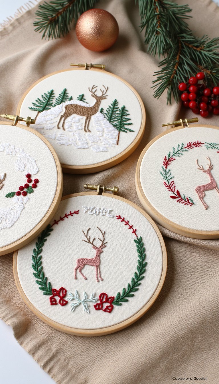11. Embroidery Hoop Art