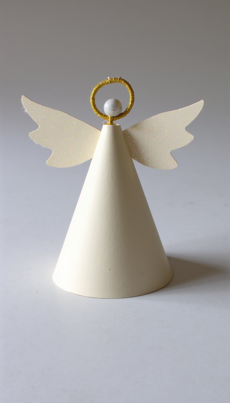10. Paper Angel Tree Topper
