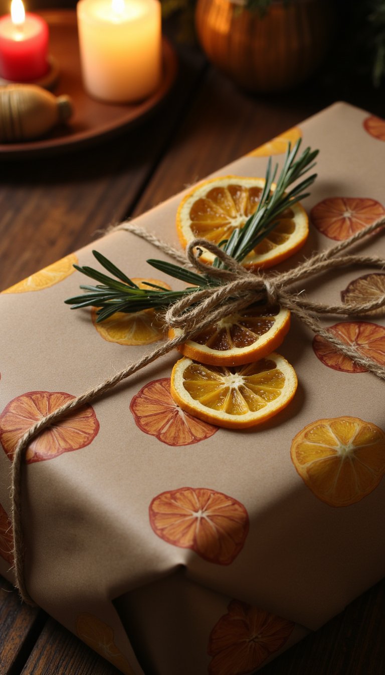 13. A Touch of Dried Citrus