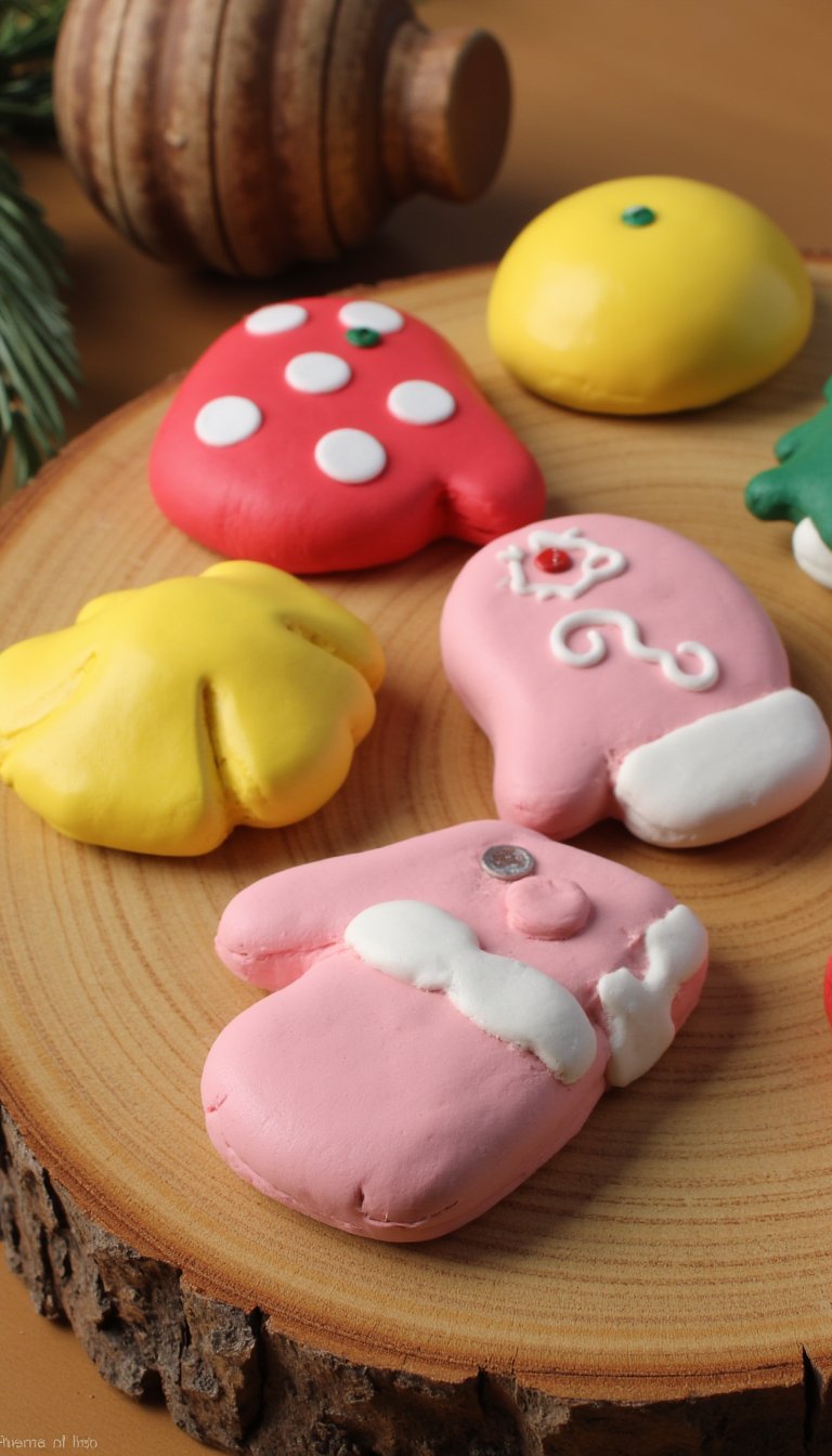 18. Magnetic Clay Shapes for the Fridge