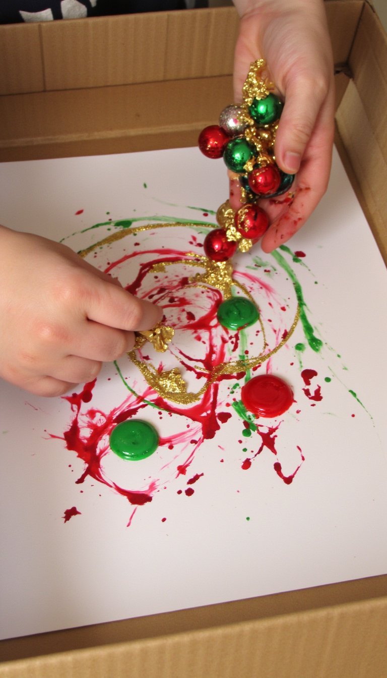 8. Paint with Ornaments