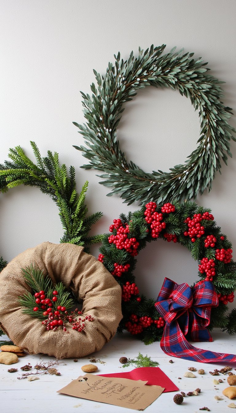 4. Festive Wreaths