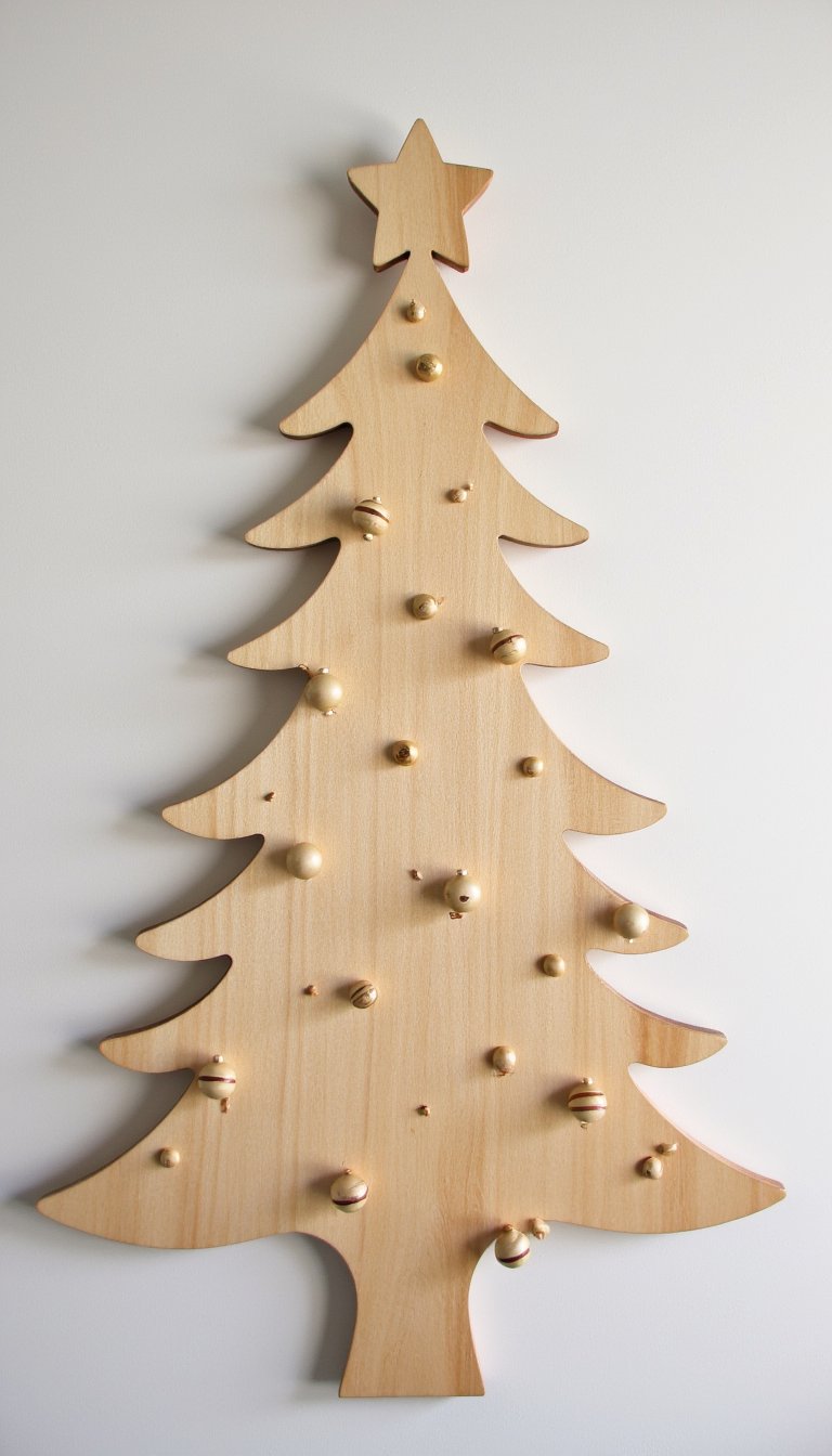 1. The Minimalist Wooden Tree