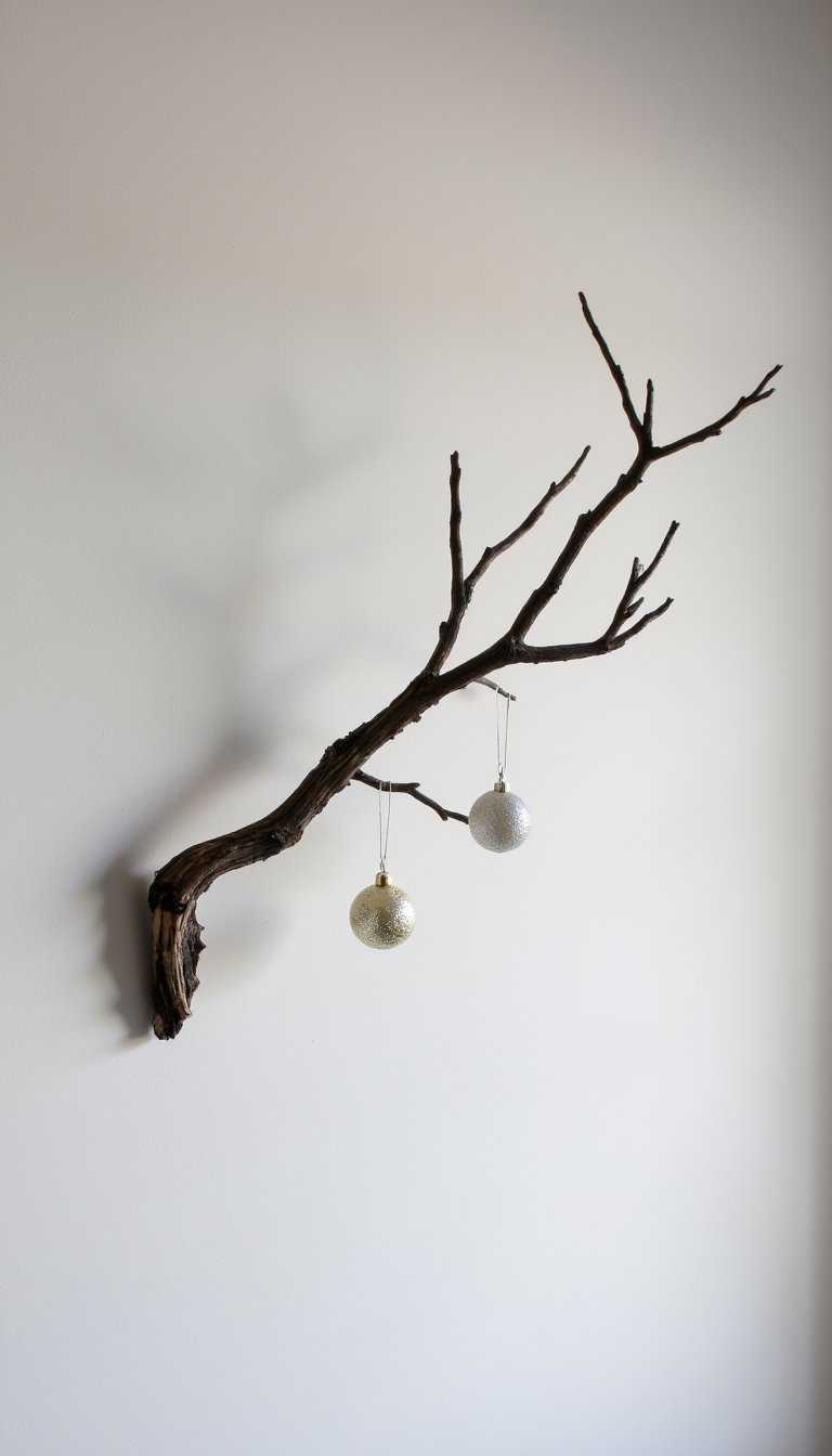 1. The Single Branch Wall Hanging