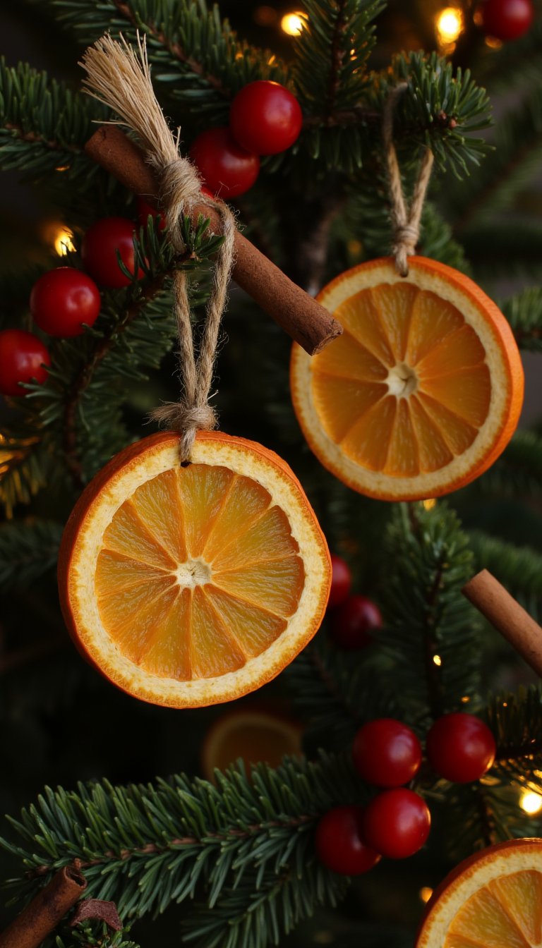 2. Dried Orange Slice Garland