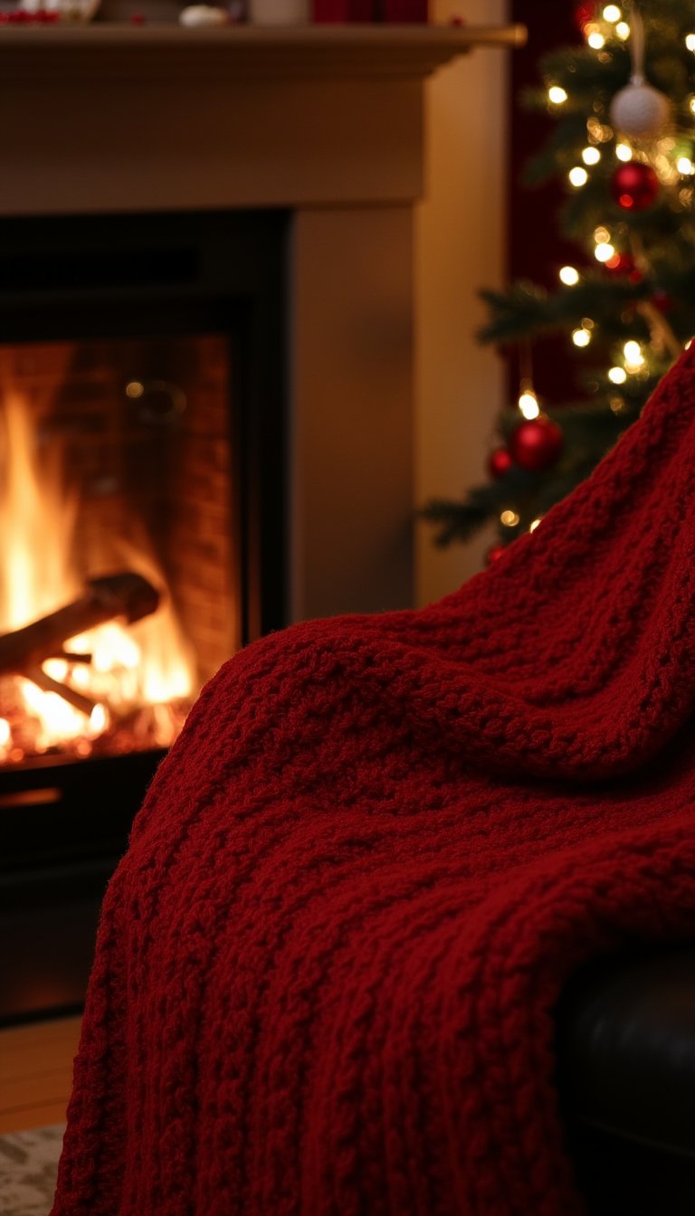 2. Chunky Knitted Blankets