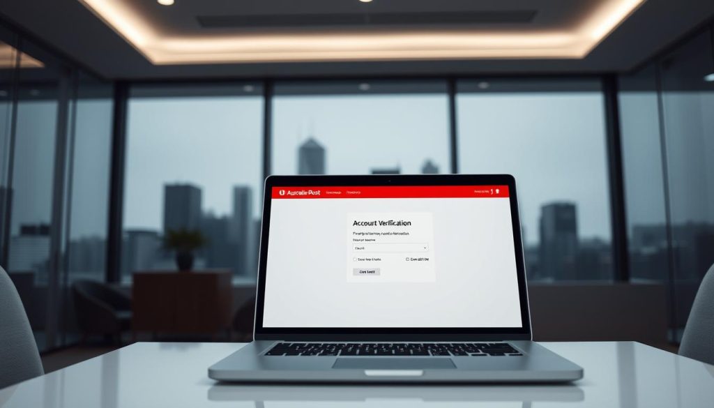 Australia Post Account Verification