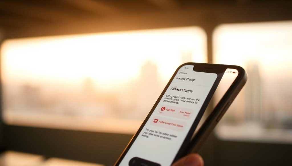 Australia Post Mobile App Address Change