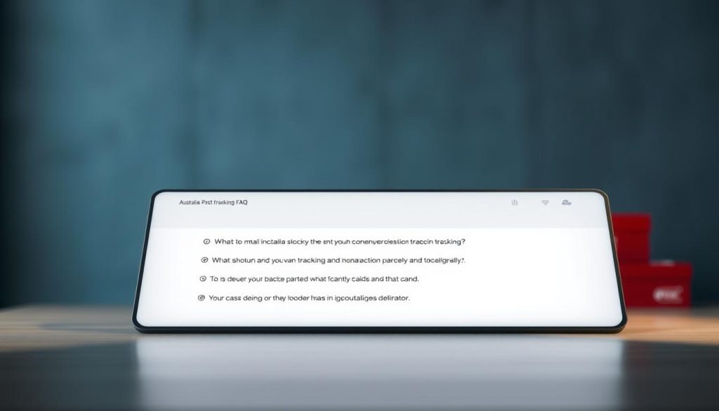 Australia Post Tracking FAQ