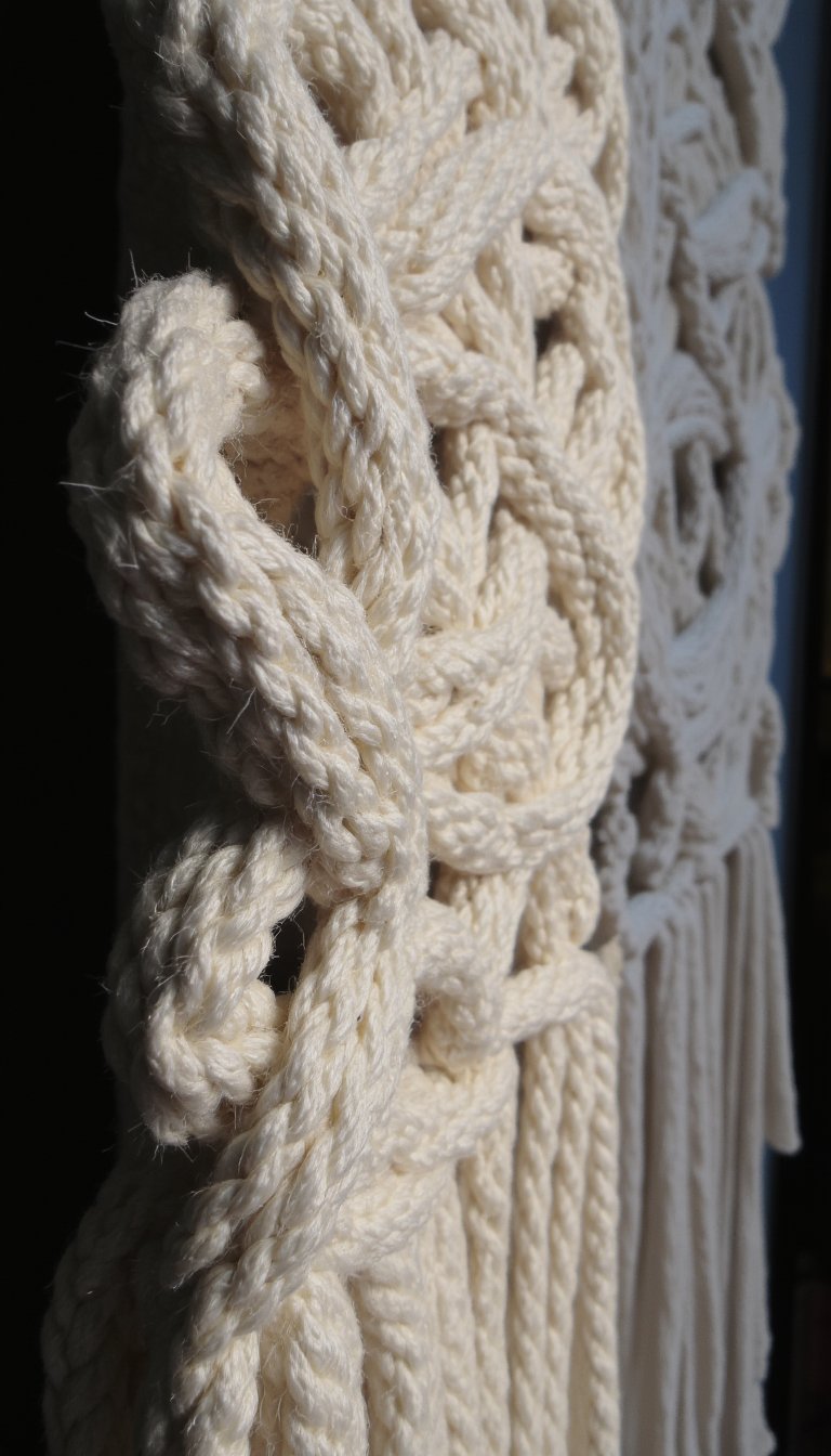 4. Modern Macrame Wall Hanging
