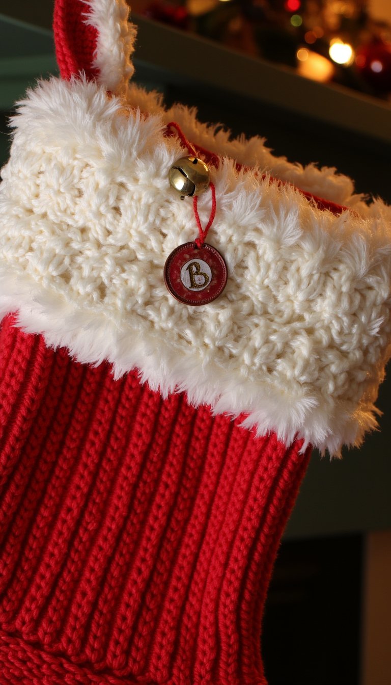 21. Cozy Knitted Stocking Toppers