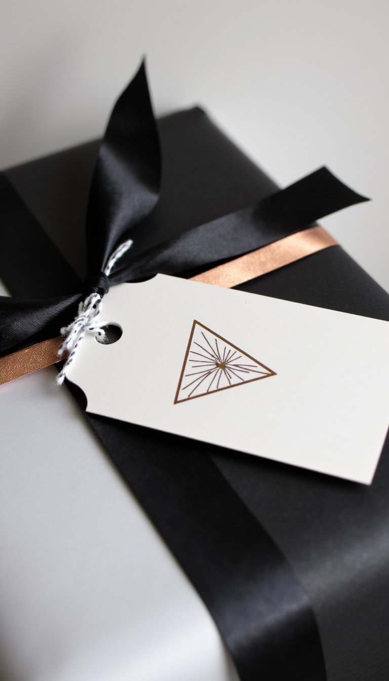 8. The Modern Graphic & Metallic Mix