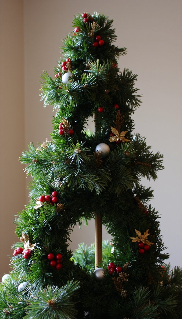 7. Wreath Stack Tree