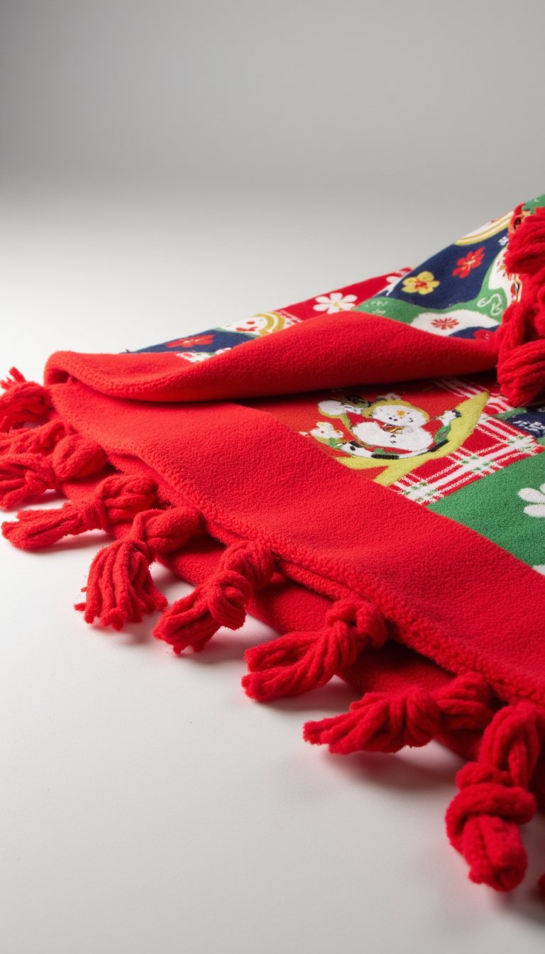 19. No-Sew Fleece Blankets