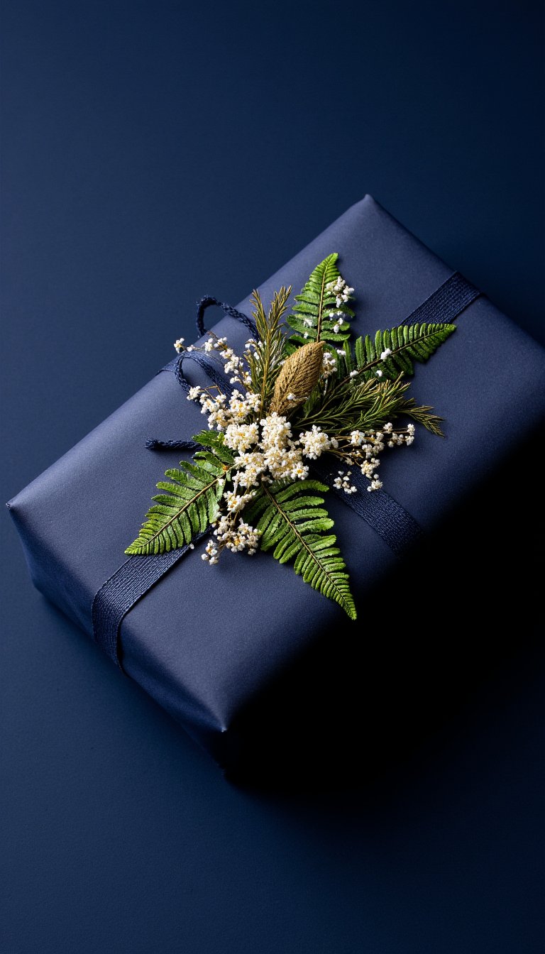 9. Pressed Flowers and Greenery