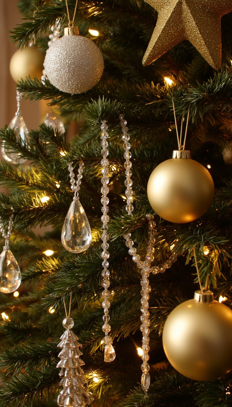 3. The Glamorous Gold & Crystal Theme