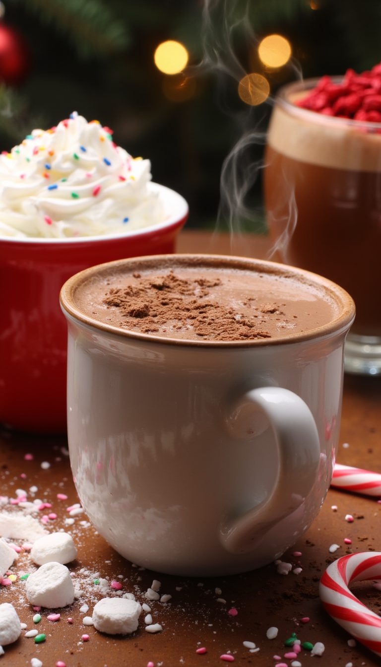 20. Create a Hot Chocolate Bar