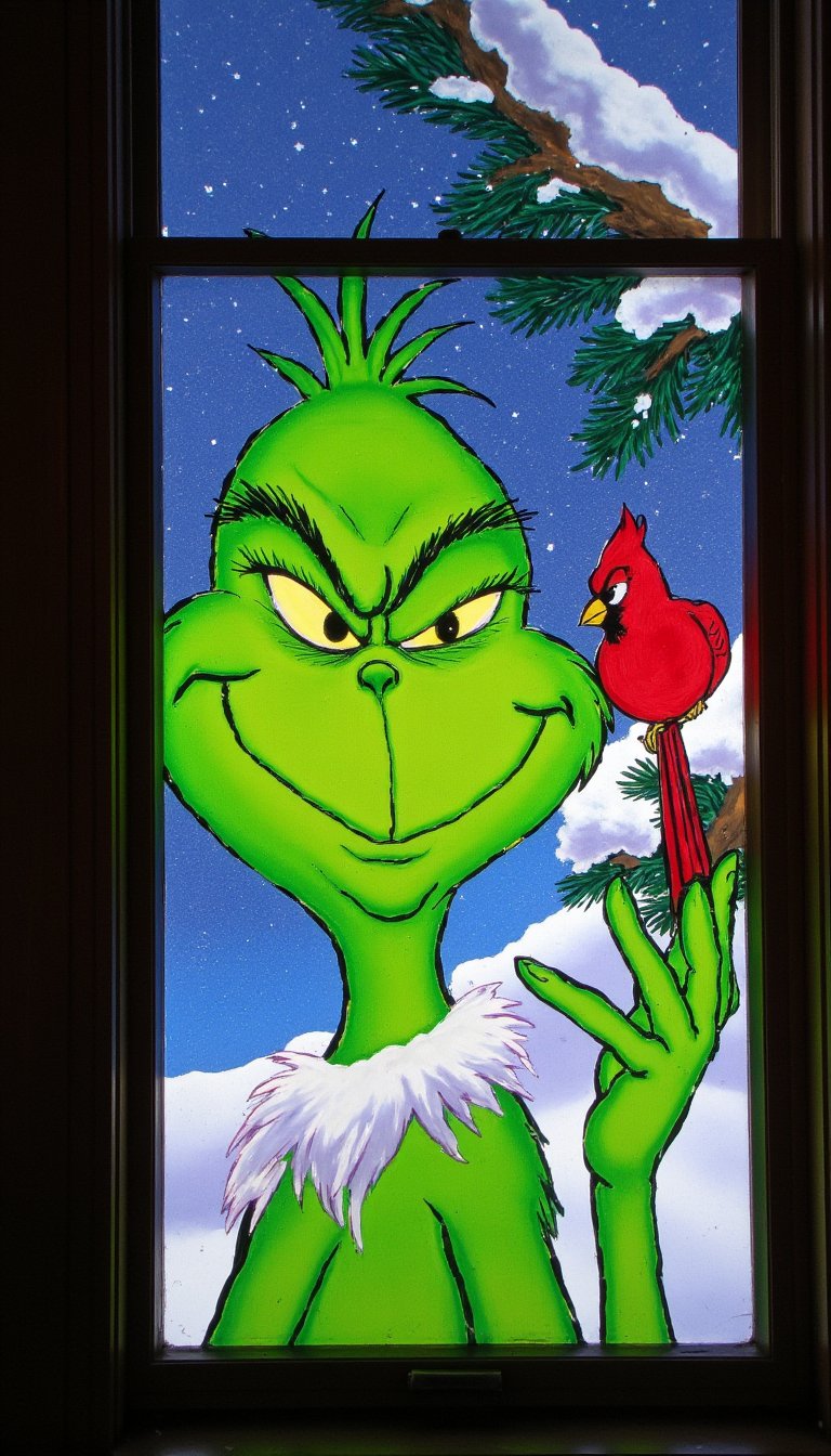 11. The Grinch's Mischievous Smirk