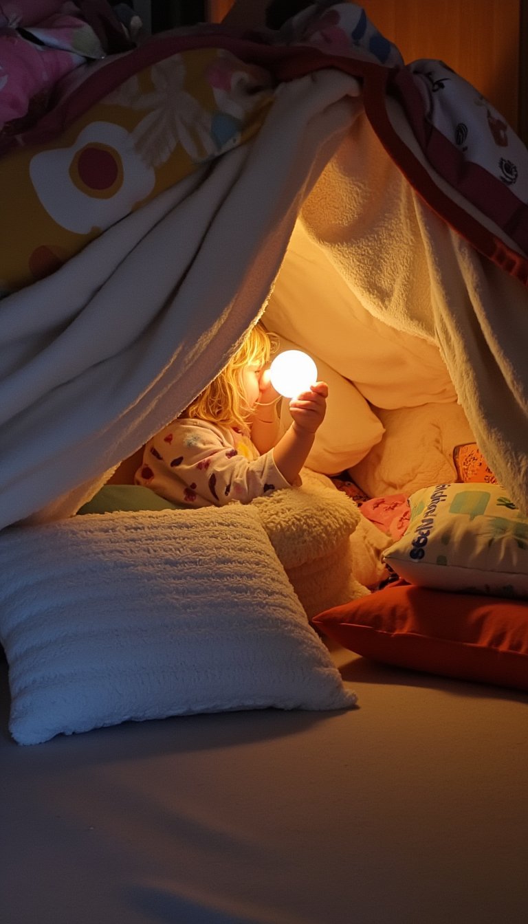 6. Build a Pillow Fort Igloo