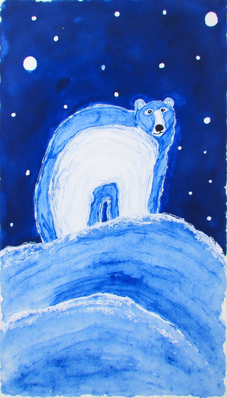 22. Crayon Resist Arctic Animals