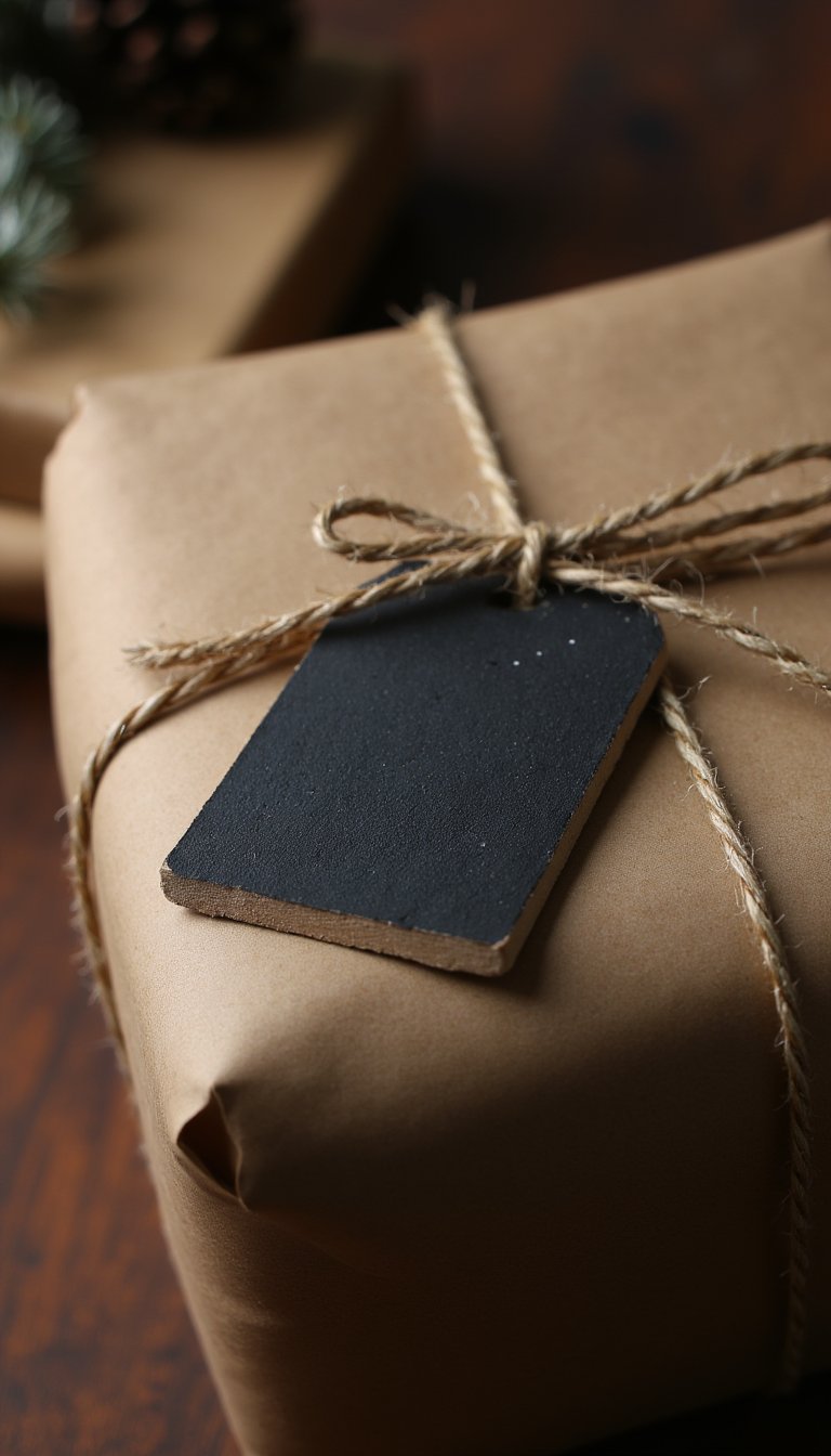 23. Chalkboard Paint Tags