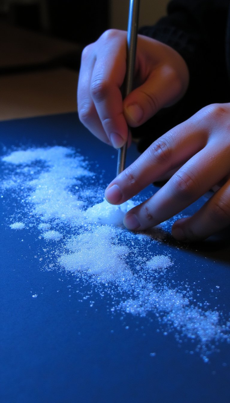 14. Epsom Salt Crystal Paintings
