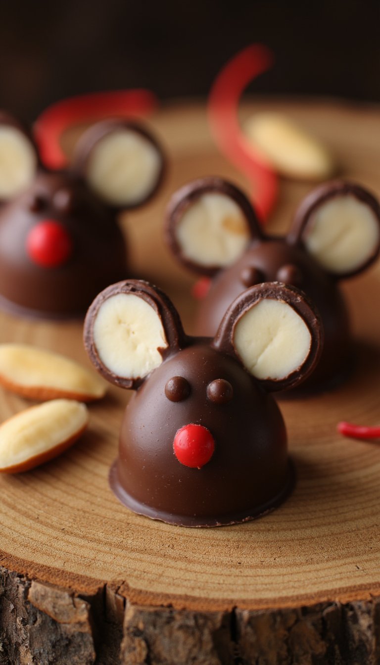 15. Hershey's Kiss Mice