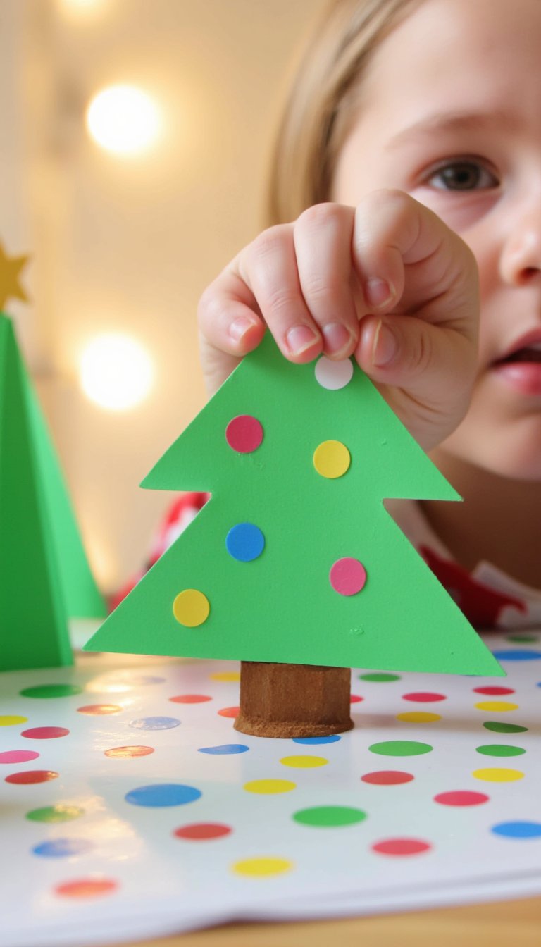 24. Sticker Christmas Tree