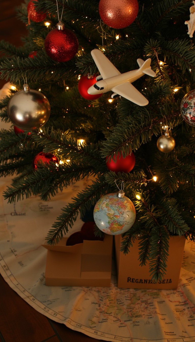 21. The Travel Themed Tree