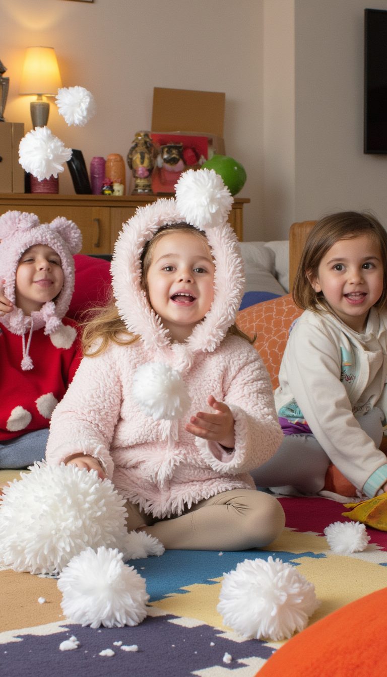 1. The Ultimate Indoor Snowball Fight