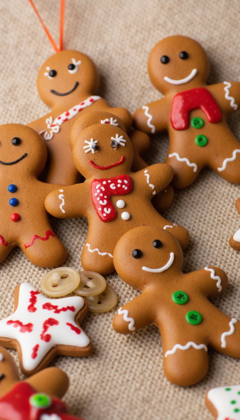 6. Quirky Gingerbread People