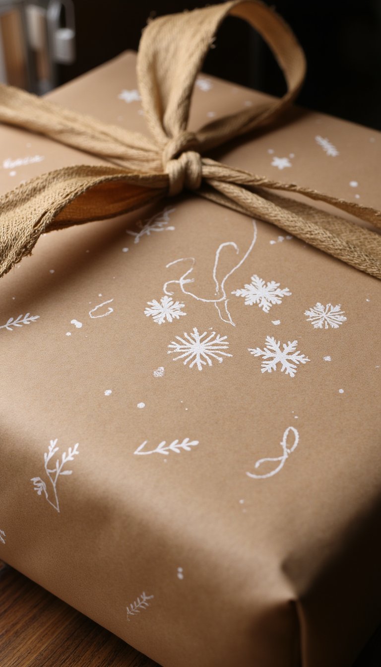 2. Personalized Kraft Paper Masterpiece