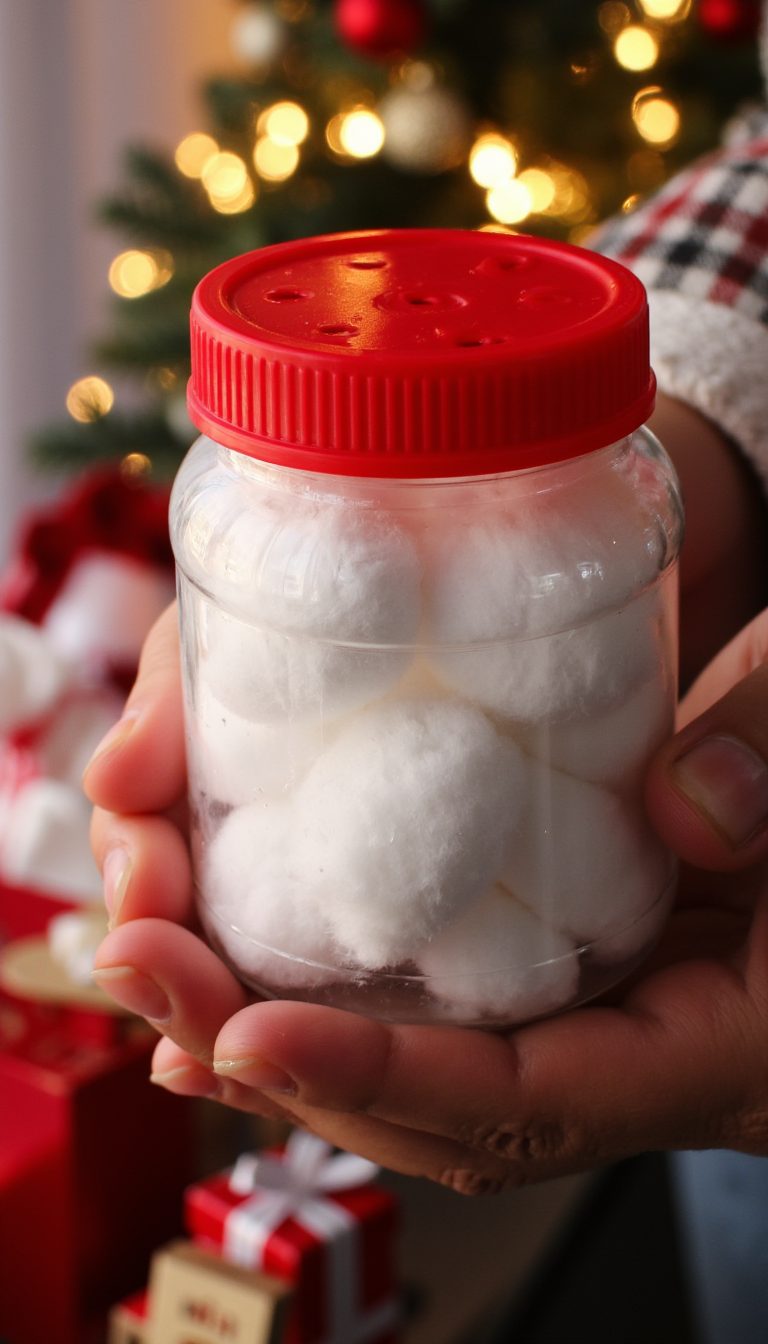 19. Create a Peppermint "Scent-sory" Jar