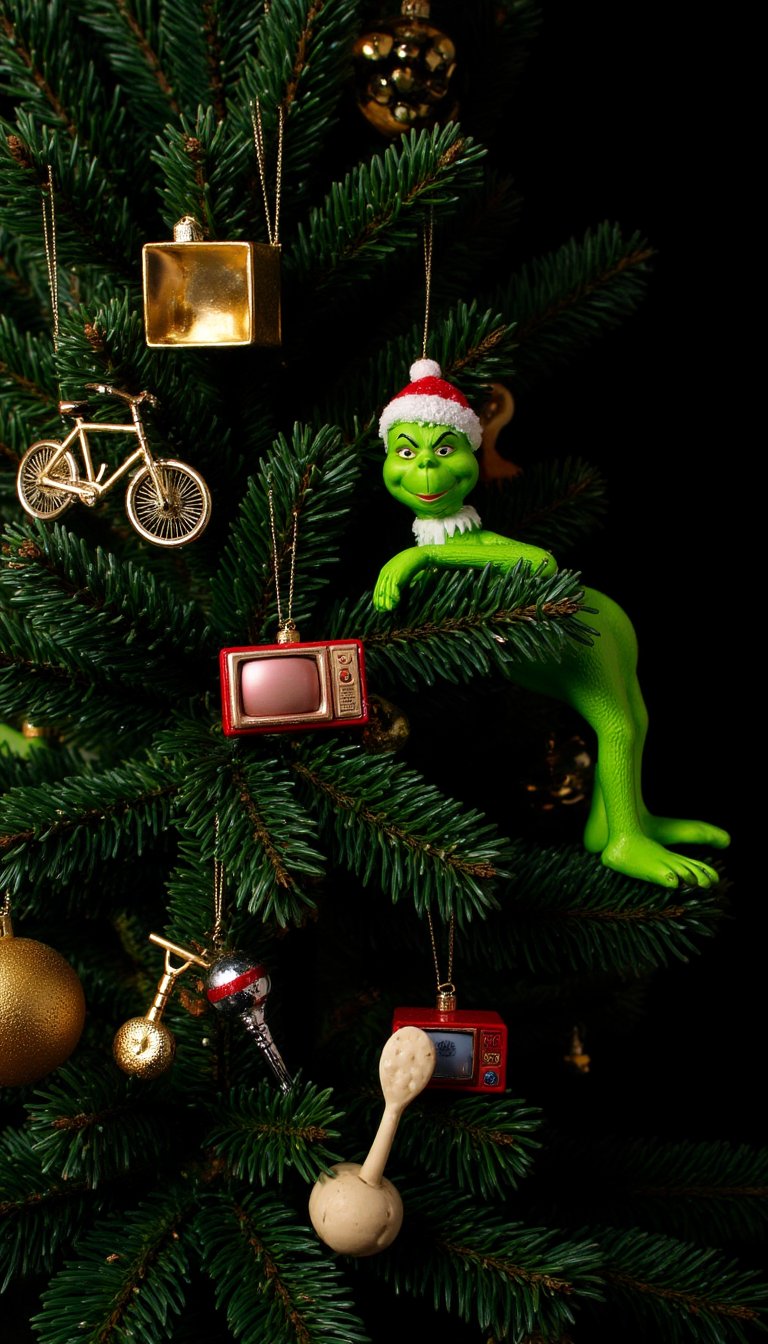 15. The "Stolen Goods" Ornament Showcase