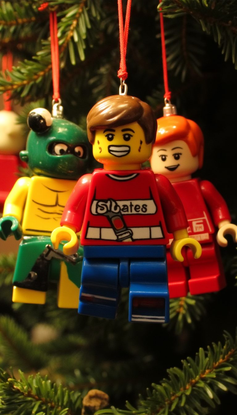 9. LEGO Minifigure Ornaments