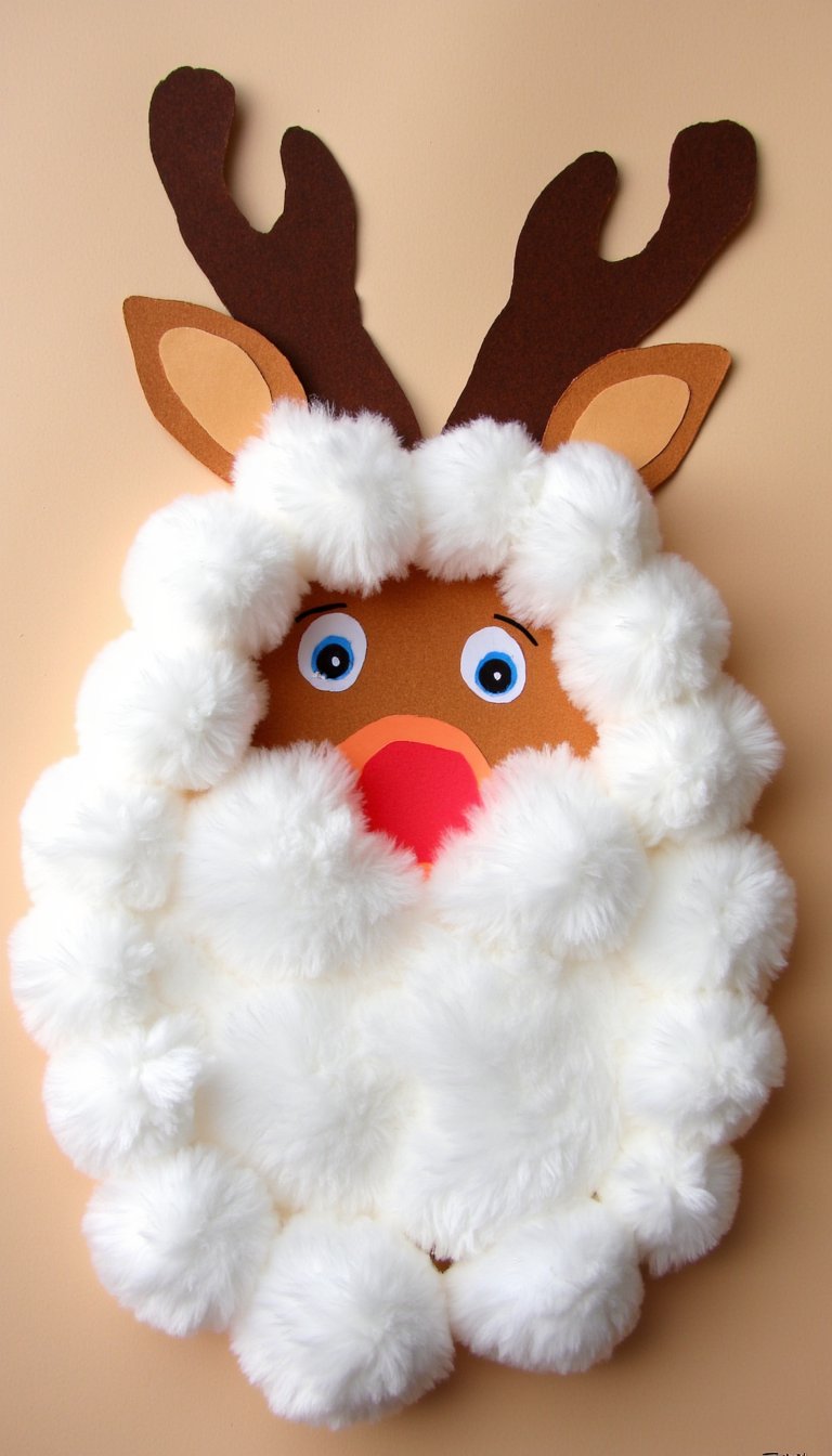 17. Footprint Reindeer